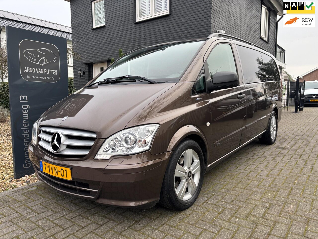 Mercedes-Benz Vito - 122 CDI V6 Lang Luxe Dubbel Cabine - AutoWereld.nl