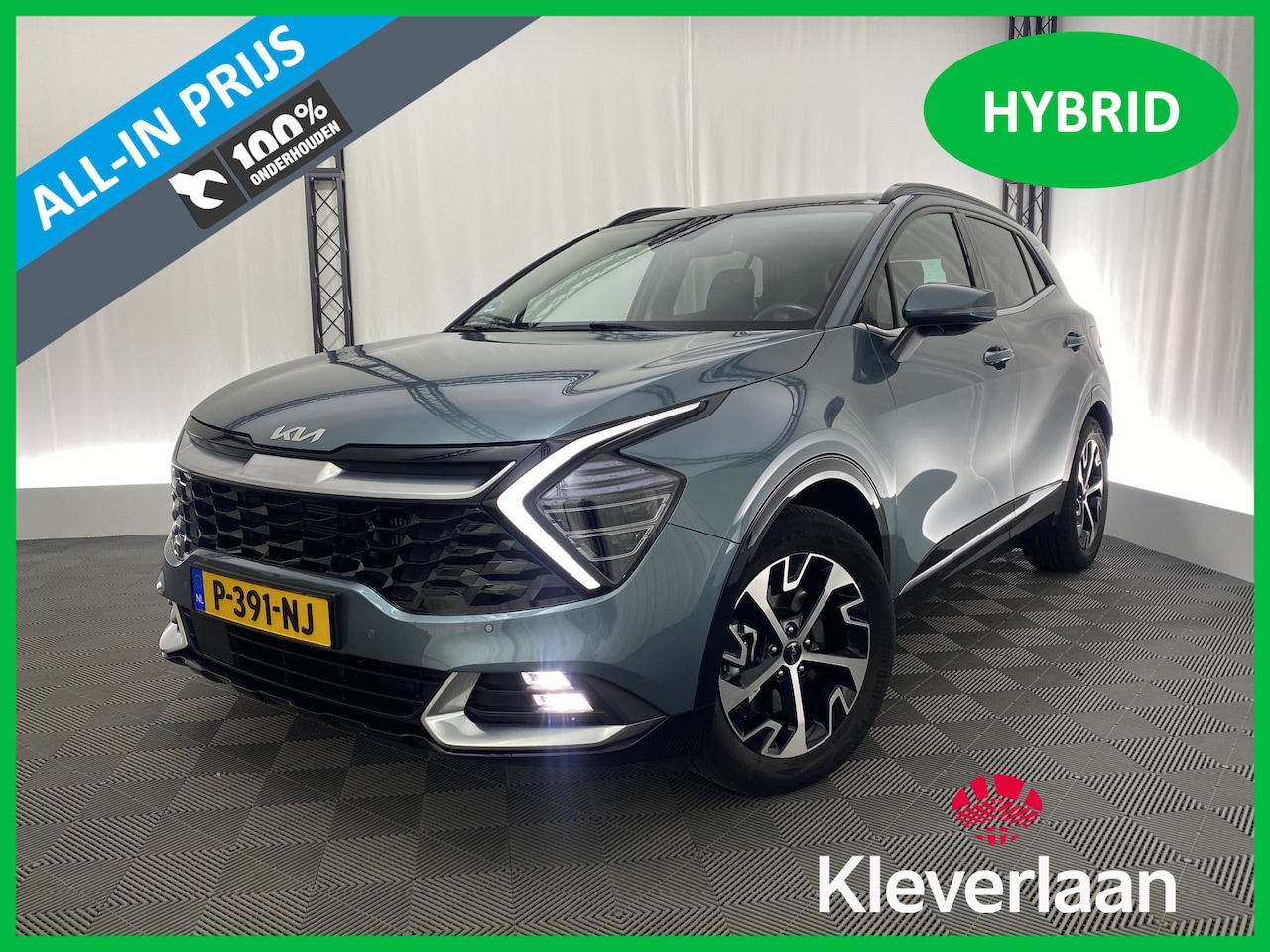 Kia Sportage - 1.6 T-GDi Hybrid DynamicPlusLine Automaat | Pano-Dak | Apple Carplay | Elek. Voorstoelen | - AutoWereld.nl