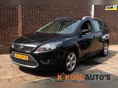 Ford Focus Wagon - 1.8 Limited, LEDEREN BEKLEDING, LM VELGEN, CLIMATE CONTROL, DAKDRAGERS, ONDERHOUDSBOEKJES