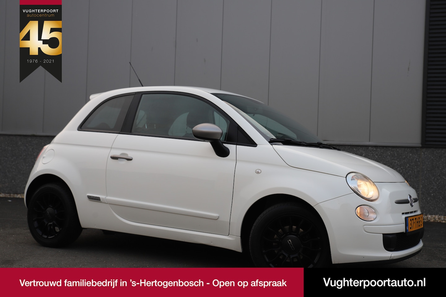 Fiat 500 - 0.9 TwinAir 86pk Lounge Half-leder/ 16inch Blackstyling - AutoWereld.nl