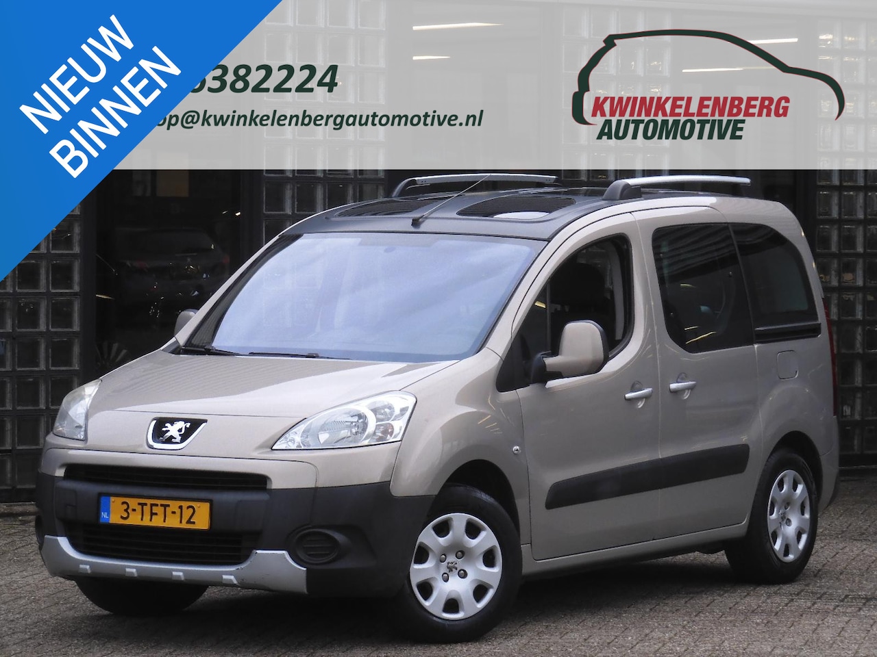 Peugeot Partner Tepee - 1.6 2X SCHUIFDEUR/ PANORAMADAK/ TREKHAAK - AutoWereld.nl