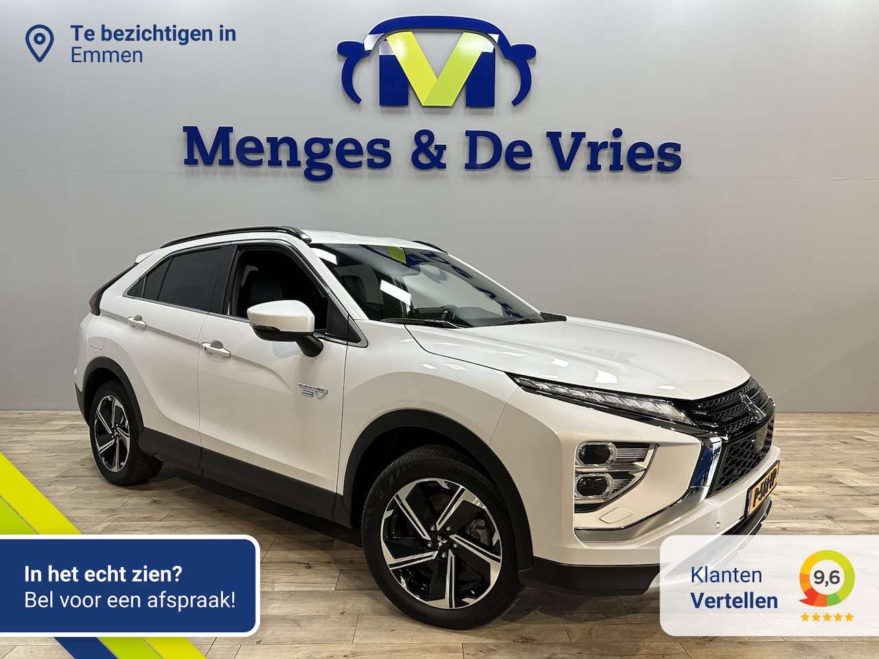 Mitsubishi Eclipse Cross - 2.4 PHEV Intense+ Airco ECC | LED | Half leer | Trekhaak | Camera | Navigatie | Cruise Con - AutoWereld.nl