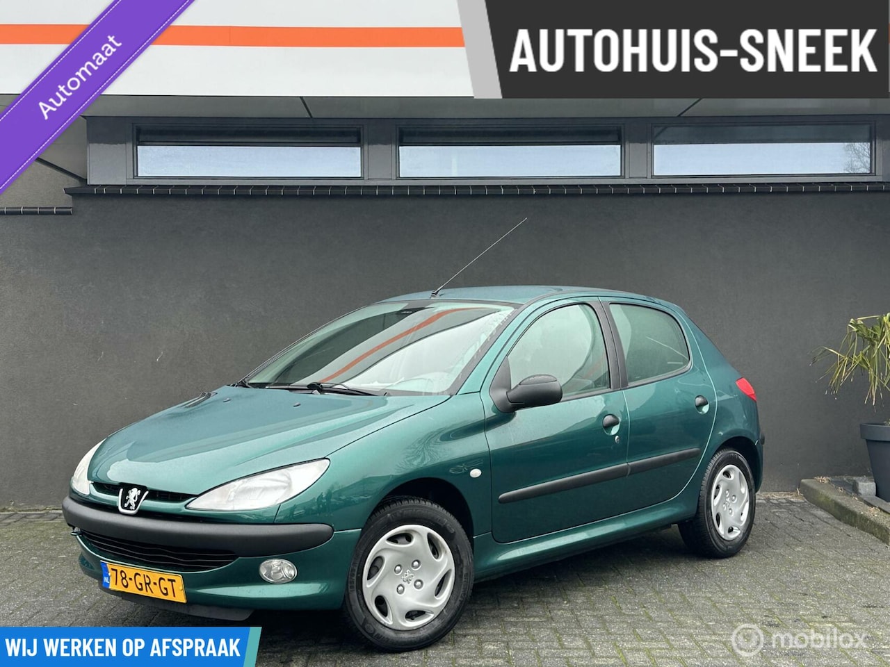 Peugeot 206 - 1.6-16V Gentry / Automaat / Nap / Uniek - AutoWereld.nl