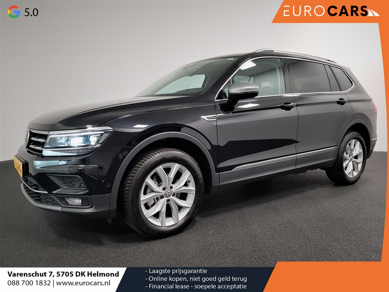 Volkswagen Tiguan Allspace - 1.5 TSI 150pk DSG Highline 7p. | Navigatie | Climate Control | Camera 360 | Parkeer Sensor - AutoWereld.nl