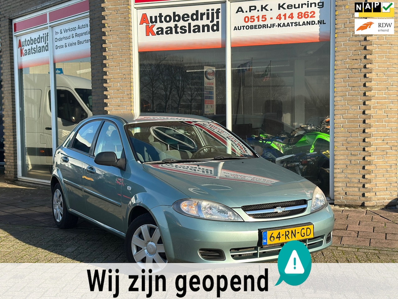 Chevrolet Lacetti - 1.4-16V Spirit 5 drs - Trekhaak - Lage km stand! - AutoWereld.nl