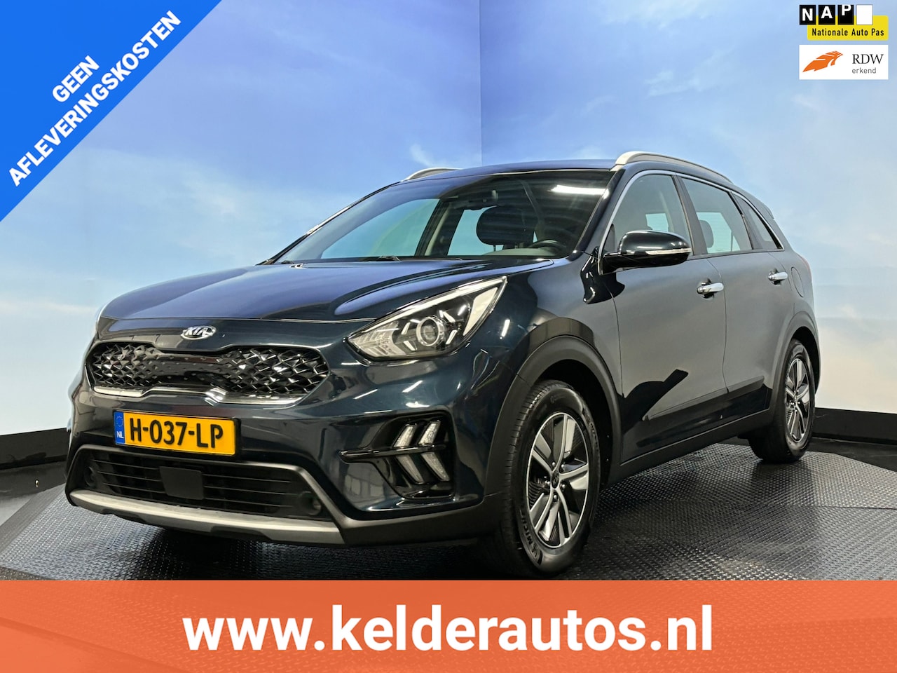 Kia Niro - 1.6 GDi Hybrid DynamicLine Clima | Cruise | Camera |Navi | Trekhaak - AutoWereld.nl