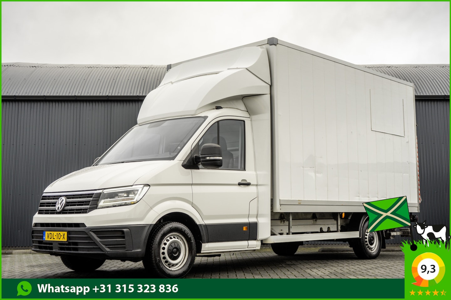 Volkswagen Crafter - 2.0 TDI Bakwagen met laadklep | Euro 6 | 177 PK | Adaptive Cruise | Airco - AutoWereld.nl