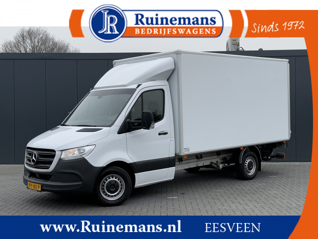 Mercedes-Benz Sprinter - 314 CDI 143 PK AUTOMAAT / BAKWAGEN / DHOLLANDIA LAADKLEP / CAMERA / 3-ZITS - AutoWereld.nl