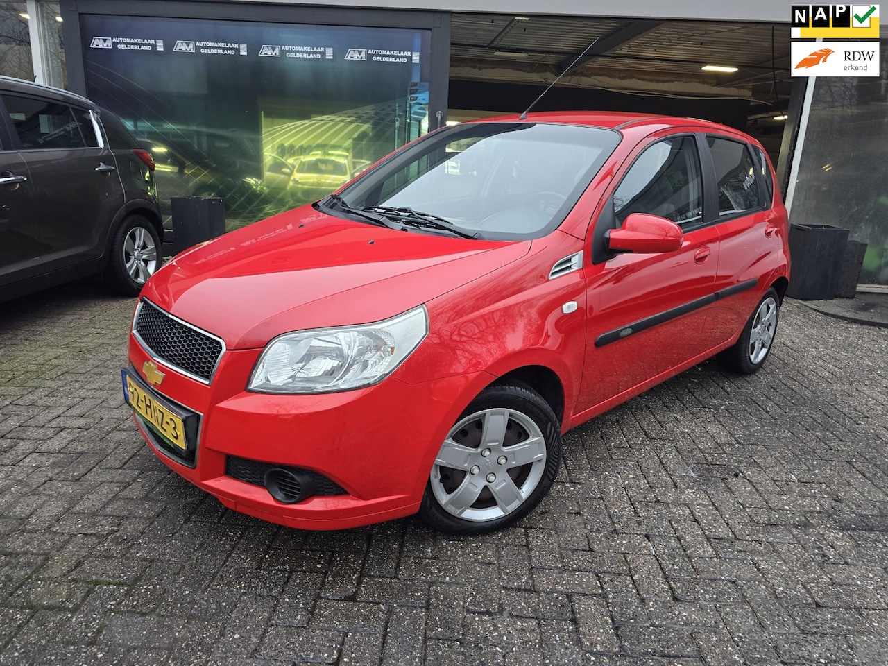 Chevrolet Aveo - 1.2 16V LS B-clever | 1E EIGENAAR | 12MND GARANTIE | NW APK | AIRCO | - AutoWereld.nl