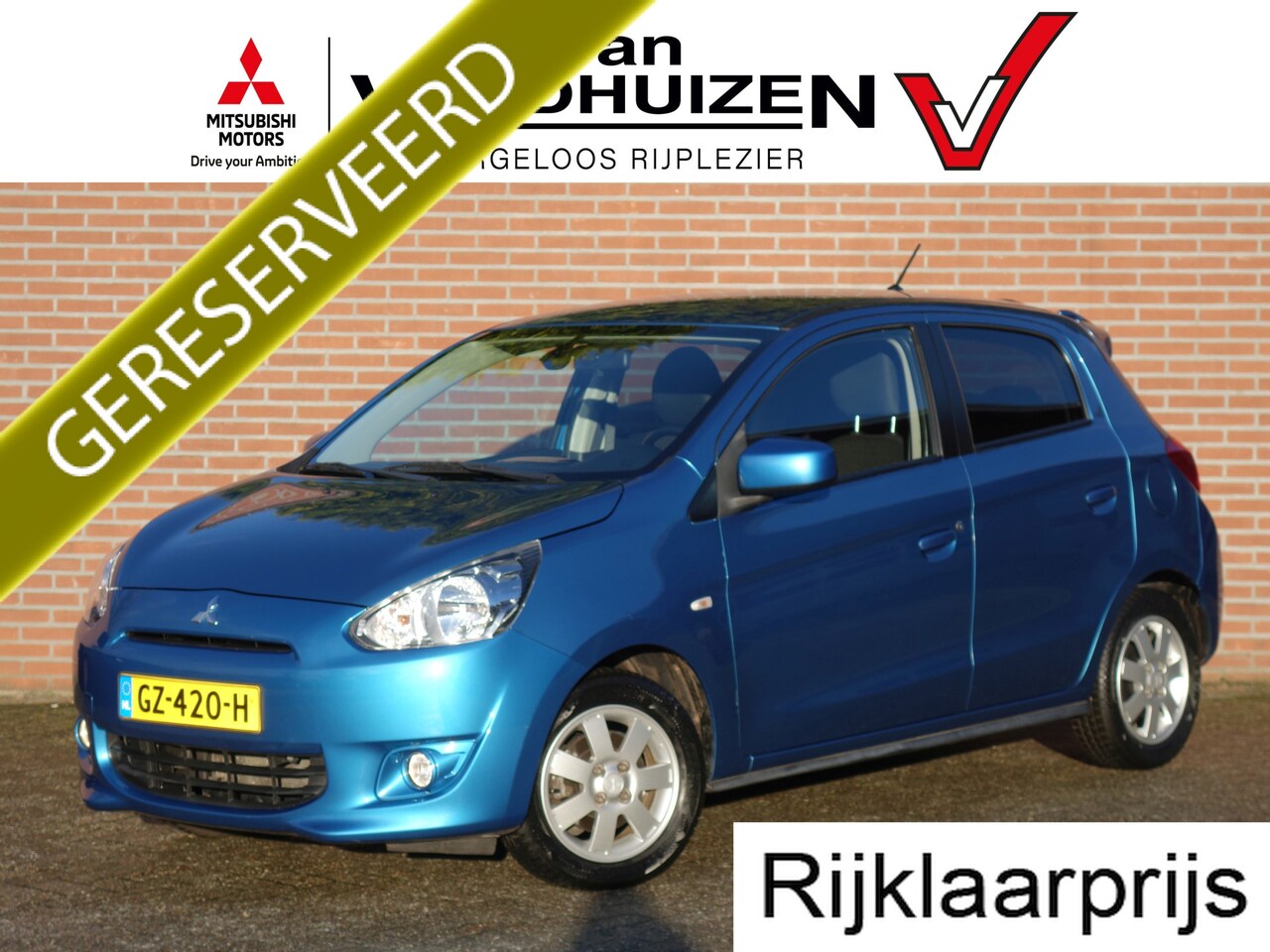 Mitsubishi Space Star - 1.0 CVT Bright - AutoWereld.nl