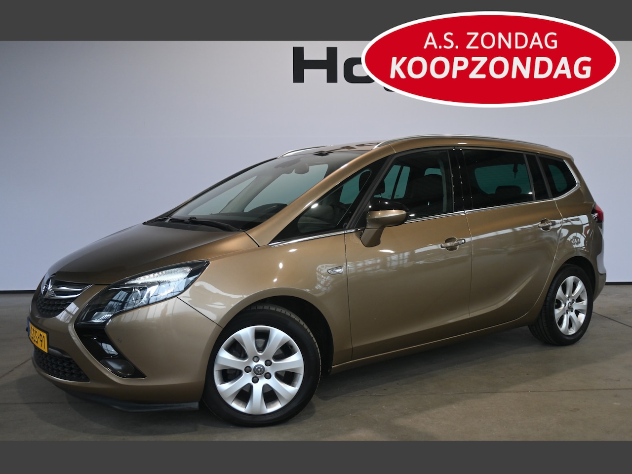 Opel Zafira Tourer - 1.4 Business+ NAP! Automaat Ecc Navigatie LED Rijklaaprijs Inruil Mogelijk! - AutoWereld.nl