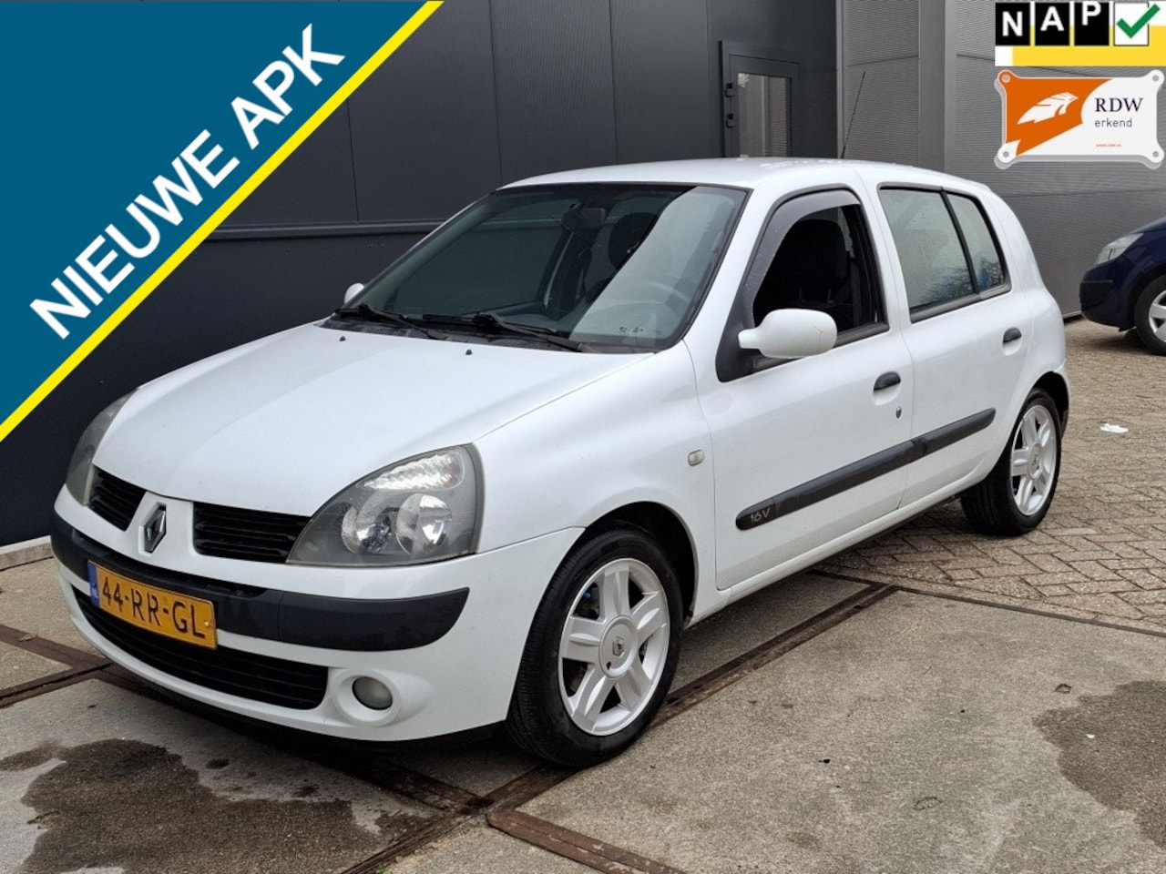 Renault Clio - 1.2-16V Auth.Comf. 5-Drs Airco APK 02-26! - AutoWereld.nl