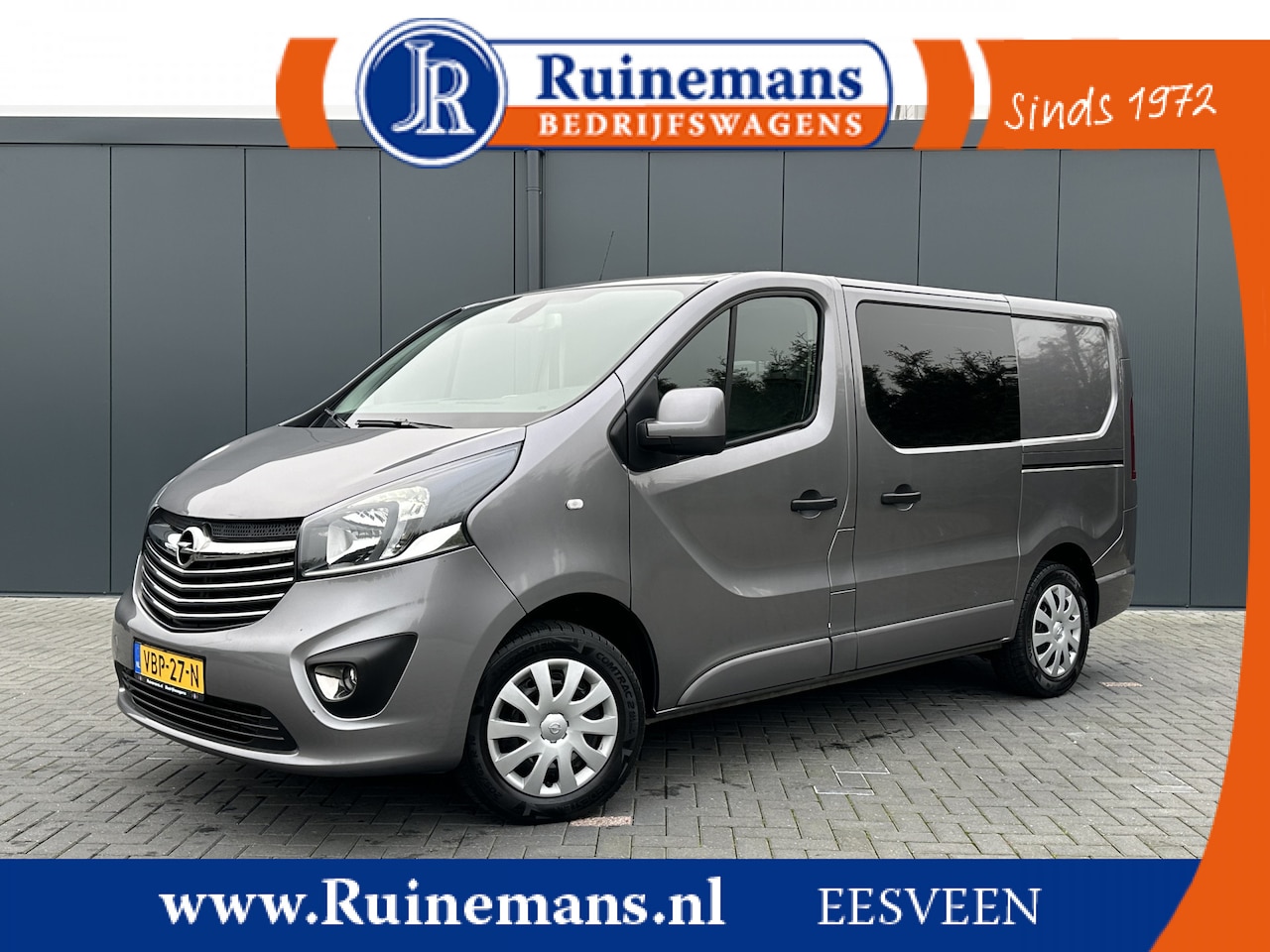 Opel Vivaro - 1.6 CDTI 122 PK SPORT / L1H1 / Edition / 2x SCHUIFDEUR / CAMERA / AIRCO / CRUISE / 3-ZITS - AutoWereld.nl