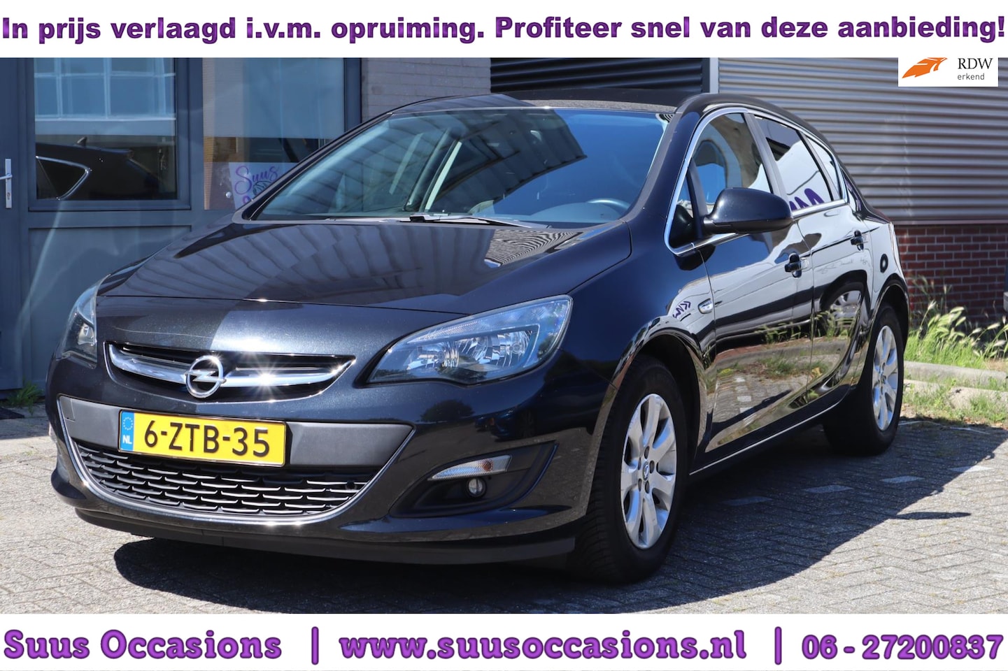 Opel Astra - 1.4 Turbo Edition | RIJKLAAR | - AutoWereld.nl