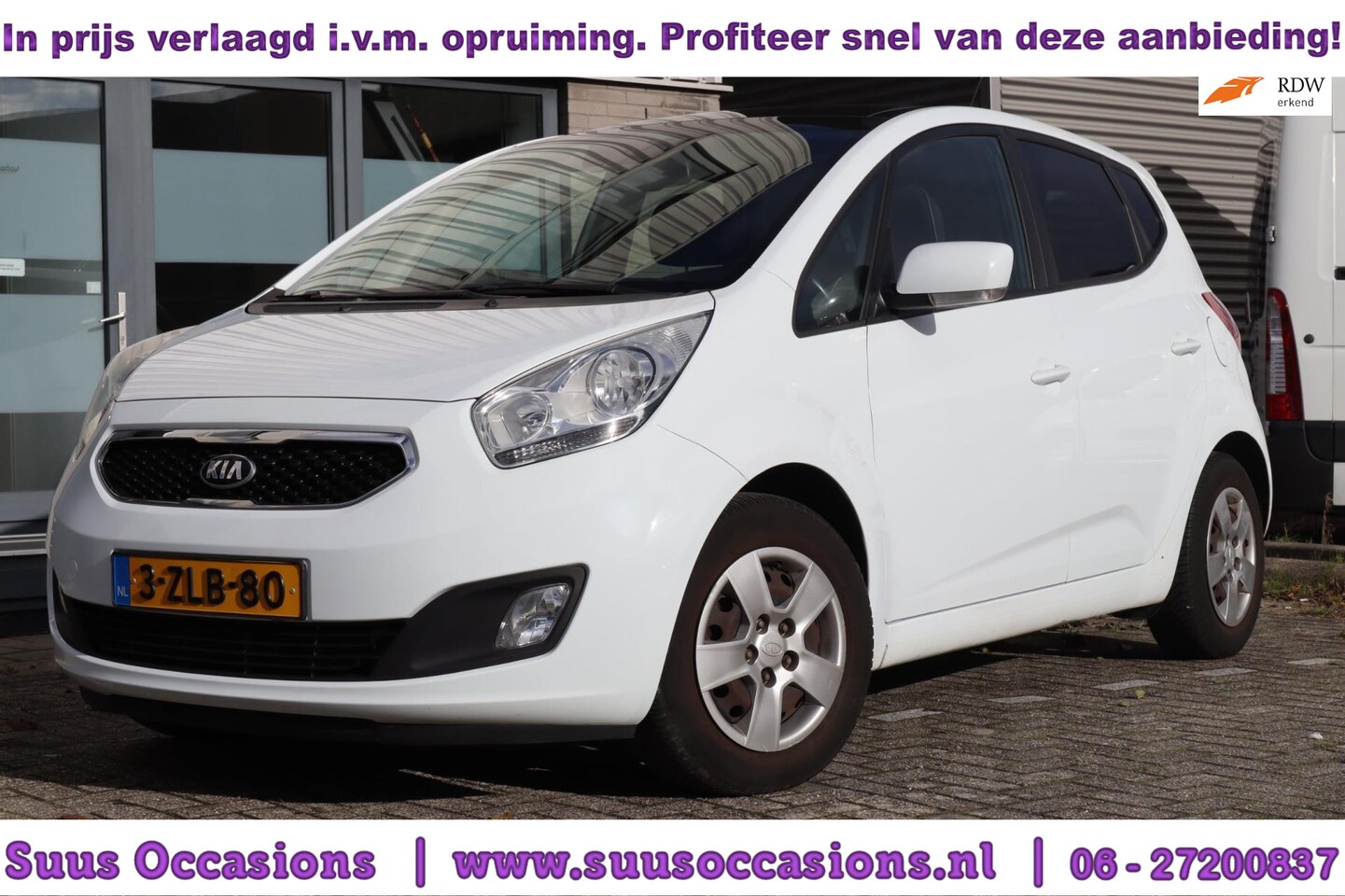 Kia Venga - 1.4 CVVT Vibe | RIJKLAAR | Trekhaak | Panoramadak | - AutoWereld.nl