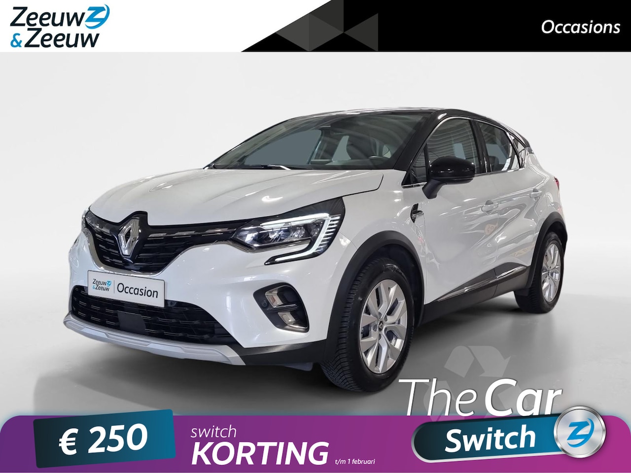 Renault Captur - 1.3 TCe 130 Intens * trekhaak * Panoramadak * Automaat * camera * Cruise control * - AutoWereld.nl