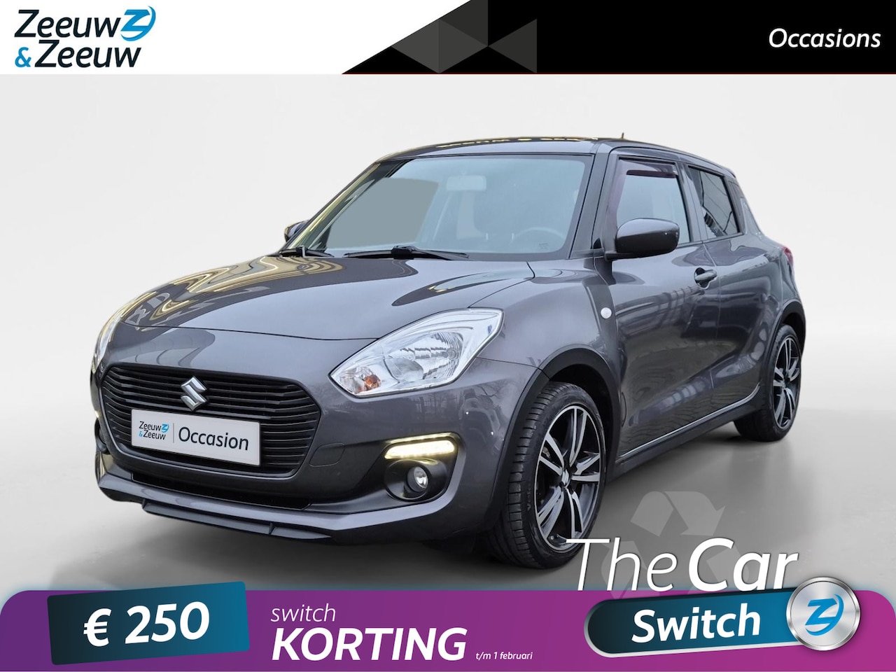 Suzuki Swift - 1.2 Sportline | Airco | Navi | Camera | LM Velgen | - AutoWereld.nl