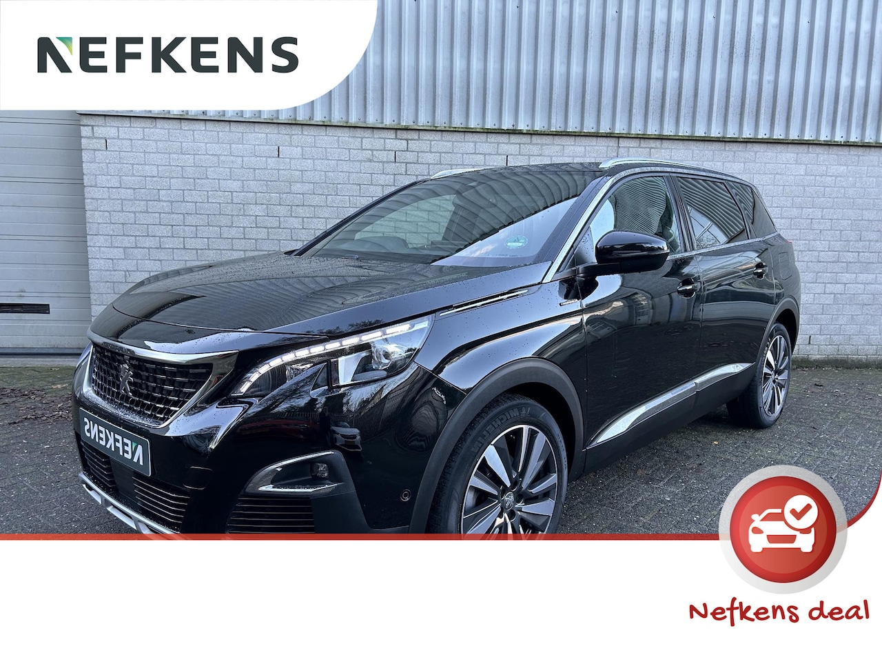 Peugeot 5008 - 130pk GT-Line | Schuif/Kanteldak | LEER | 7pers. | HiFi FOCAL | FULL LED | 19" LMV | Blind - AutoWereld.nl