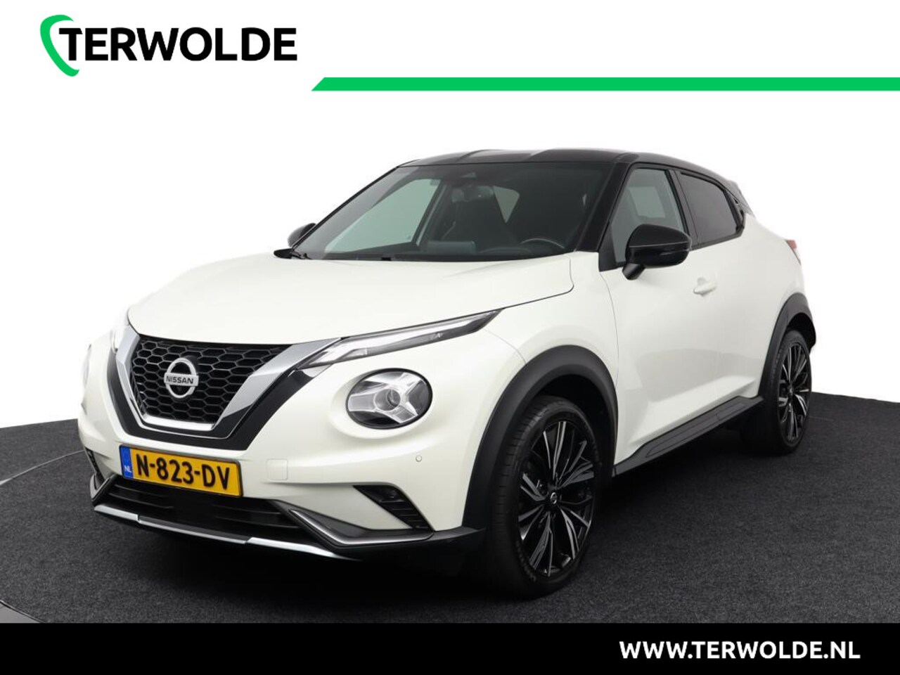 Nissan Juke - 1.0 DIG-T N-Design | Eerste eigenaar | Climate Control | 360° Camera | Two-Tone kleur | La - AutoWereld.nl