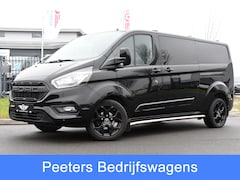 Ford Transit Custom - 300 2.0 TDCI L2H1 DC Black Edition Camera, Cruise, 170Pk, Carplay, Automaat, Leder, Multim