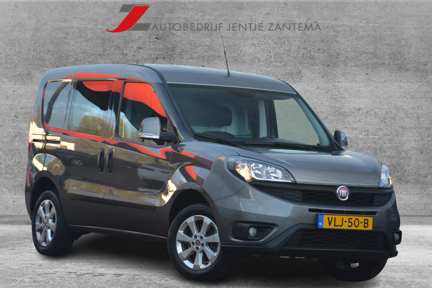 Fiat Doblò Cargo - 1.4 Fire L1H1 SX | Navigatie | Cruise-control | Elek.ramen | Airco | MARGE!! | Trekhaak | - AutoWereld.nl