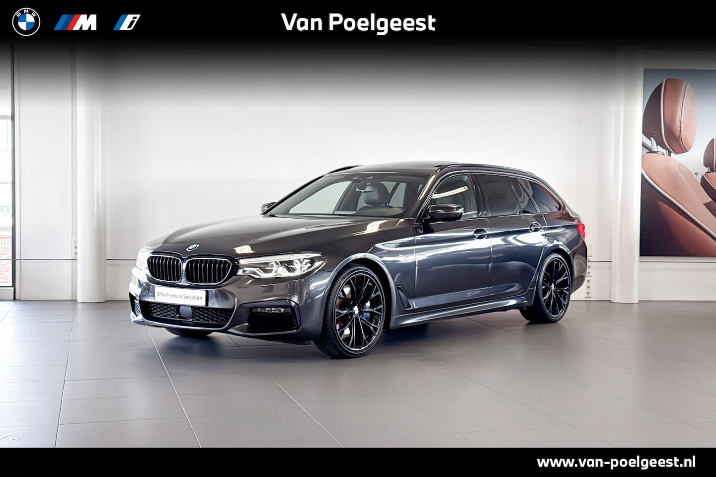 BMW 5-serie Touring - 540i xDrive High Executive | M Sport | Glazen Panoramadak | Stoelverwarming | Driving Assi - AutoWereld.nl