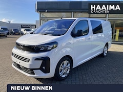 Opel Vivaro - 2.0 Diesel 180pk Automaat Dubbele Cabine | Direct Leverbaar | BPM VRIJ | Navigatie | Trekh