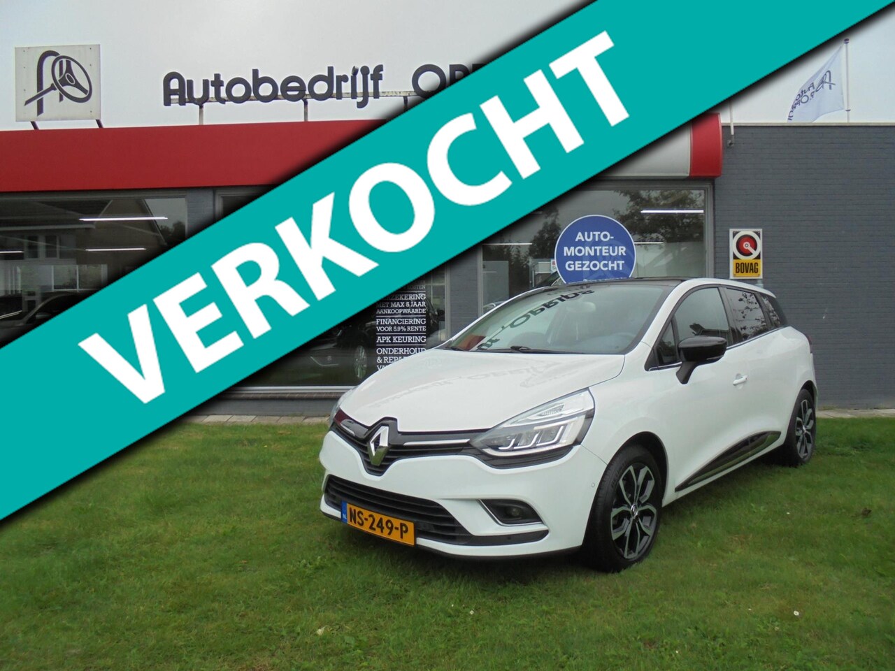 Renault Clio Estate - 0.9 TCe Intens NL-Auto, Climate Control, Stoelverwarming, Onderhoudshistorie aanwezig. - AutoWereld.nl