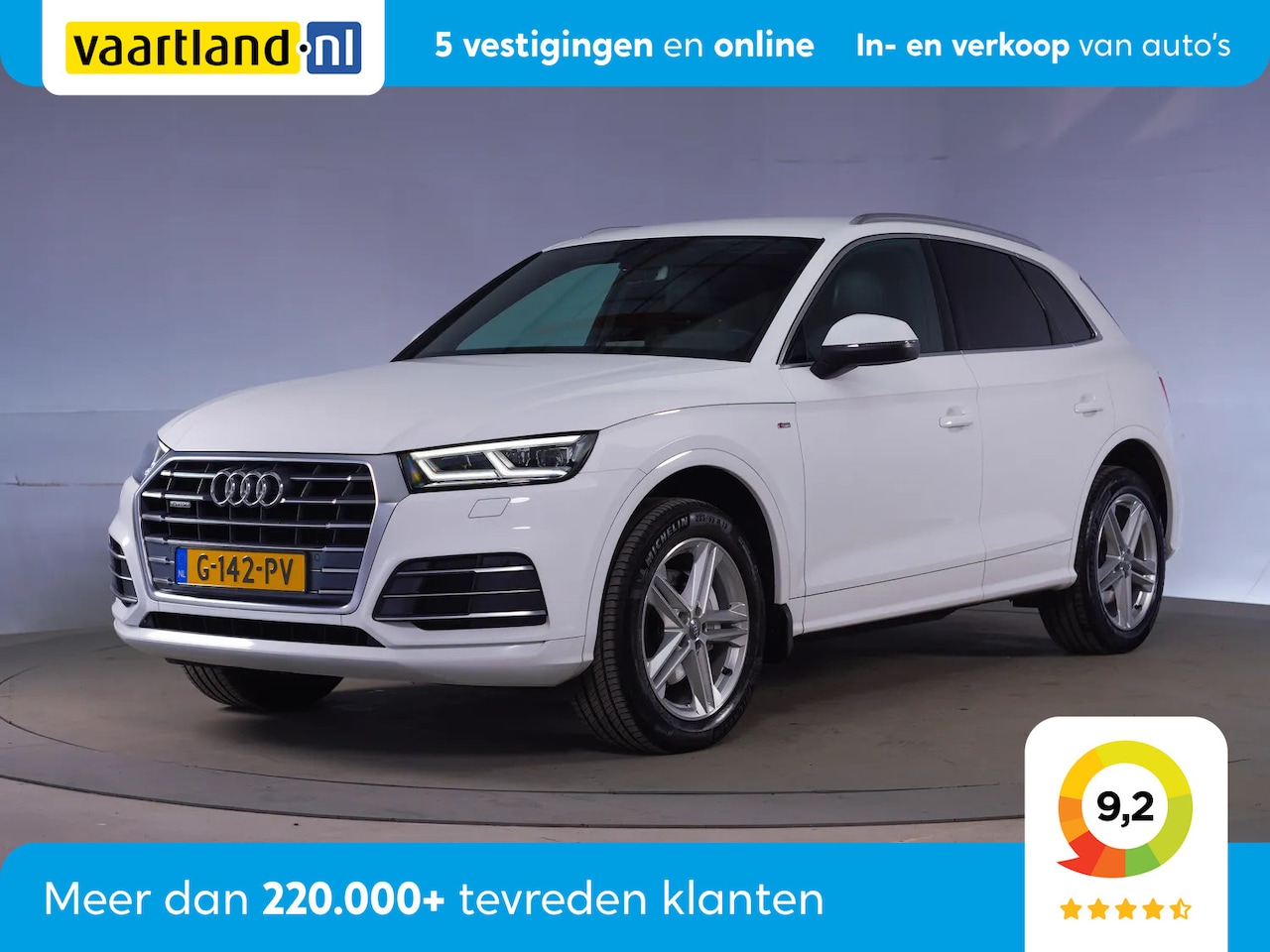 Audi Q5 - 2.0 TDI quattro Sport Pro Line S-line [ Navigatie Trekhaak Stoelverwarming] - AutoWereld.nl