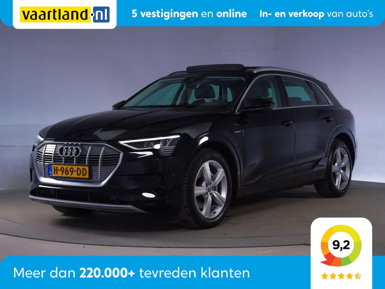 Audi e-tron - e-tron 50 Quattro Launch Edition + [ Panoramadak Leder Stoelverwarming ] - AutoWereld.nl