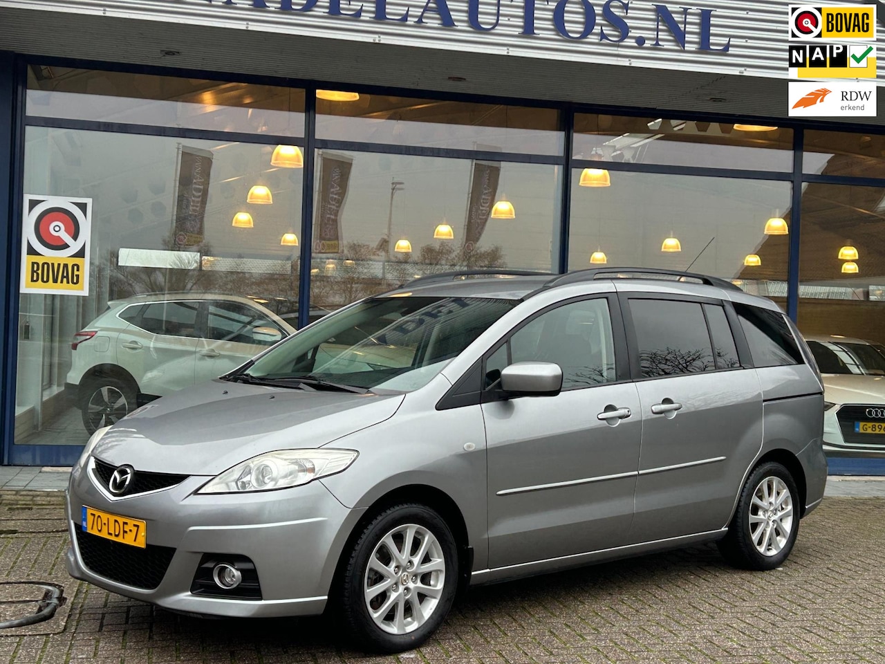 Mazda 5 - 1.8 Katano 7-Pers! Clima Stoelverw. LM-Velgen NAP NL-Auto Dealeronderhouden! - AutoWereld.nl