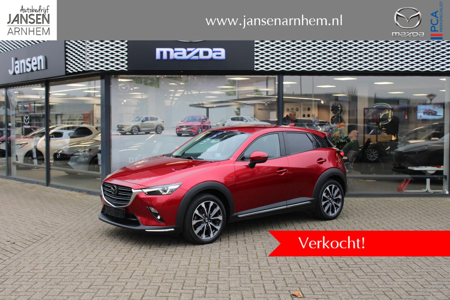 Mazda CX-3 - 2.0 SkyActiv-G 121 Luxury 2.0 SkyActiv-G 121 Luxury , Automaat, Trekhaak, I-Activesense Pakket, 360 Camera, Bose, Na - AutoWereld.nl