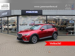 Mazda CX-3 - 2.0 SkyActiv-G 121 Luxury , Automaat, Trekhaak, I-Activesense Pakket, 360 Camera, Bose, Na