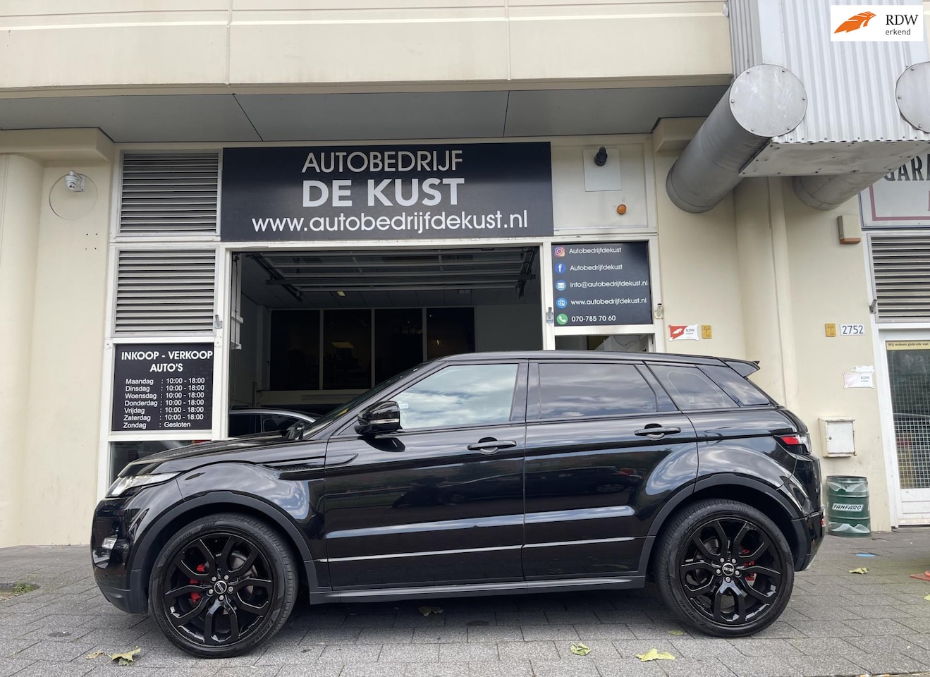 Land Rover Range Rover Evoque - 2.2 TD4 AUT 2012 4WD Dynamic Panorama - AutoWereld.nl