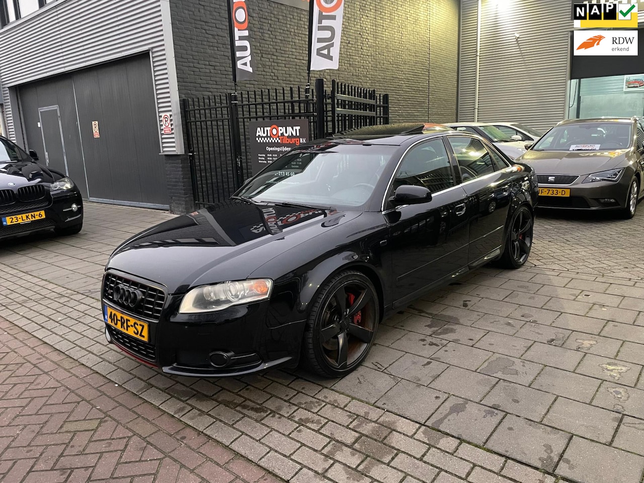 Audi A4 Limousine - 4.2 V8 S4 quattro Pro Line Trekhaak Schuifdak Airco NAP APK - AutoWereld.nl