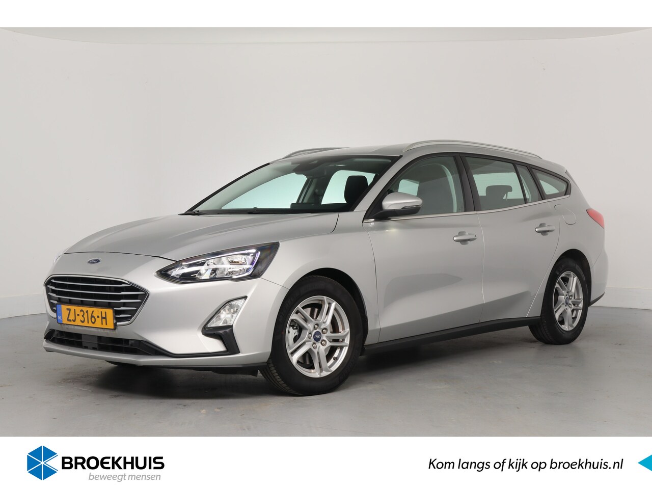 Ford Focus Wagon - 1.0 EcoBoost Trend Edition Business | Dealer Onderhouden! | Navigatie | Airco | Parkeersen - AutoWereld.nl