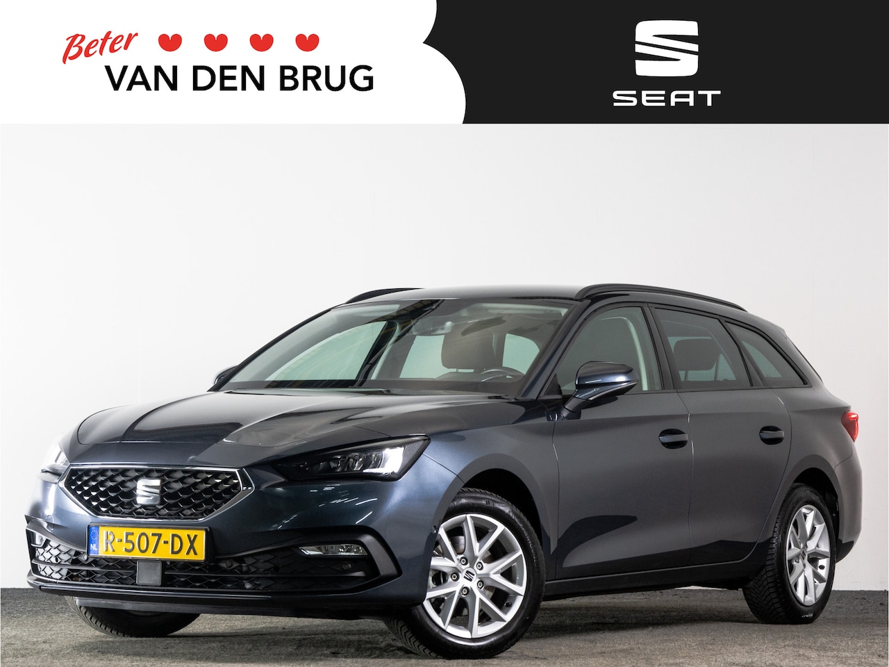 Seat Leon Sportstourer - 1.0 TSI 110pk Style Business Intense | Achteruitrijcamera | Adaptieve cruise control | Vir - AutoWereld.nl