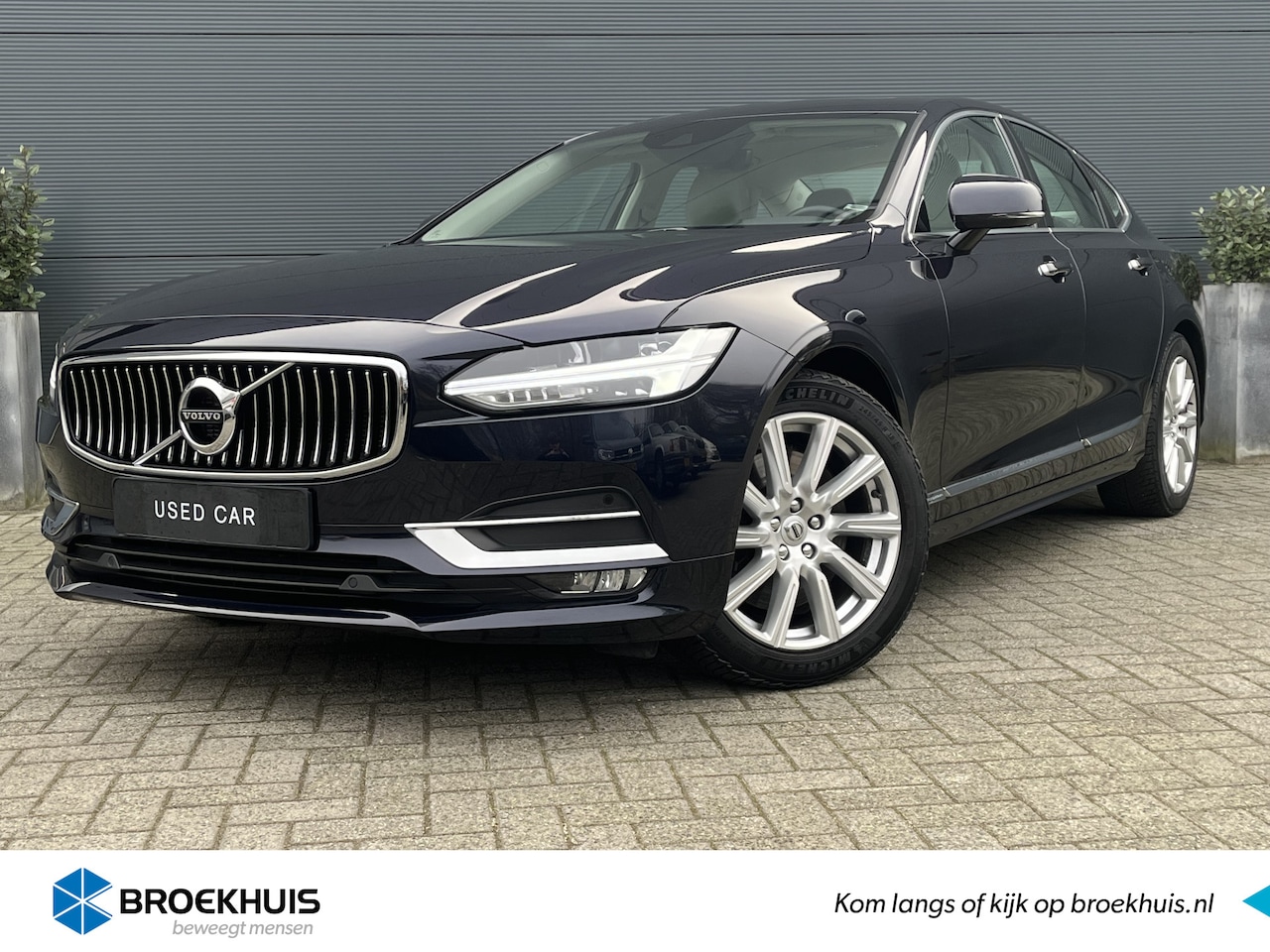 Volvo S90 - 2.0 T4 Business Luxury + | HUD | Massage | Standkachel | Trekhaak | - AutoWereld.nl