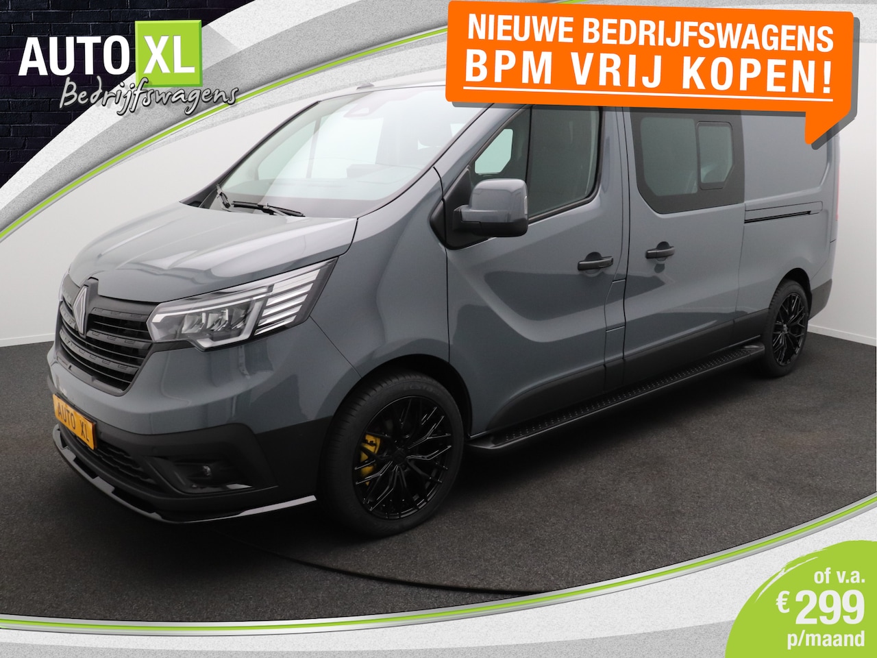 Renault Trafic - 2.0 Aut. 170 PK RS-Line T29 L2H1 5-Pers Camera Cruise Stoelverw. - AutoWereld.nl