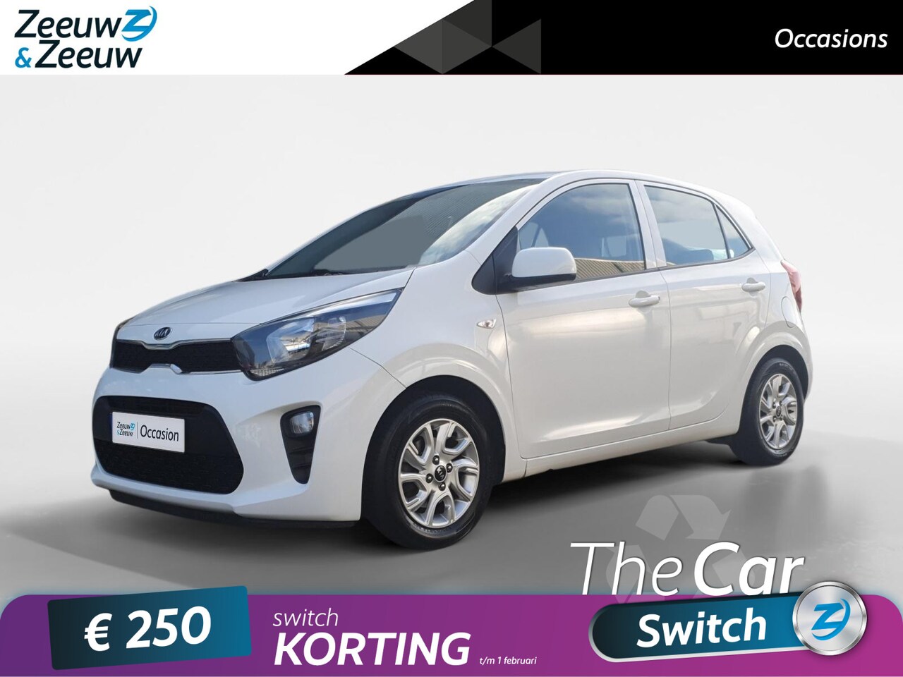 Kia Picanto - 1.0 MPi DynamicLine | Navigatie | Camera | Airco | Elektrische ramen voor en achter | Appl - AutoWereld.nl