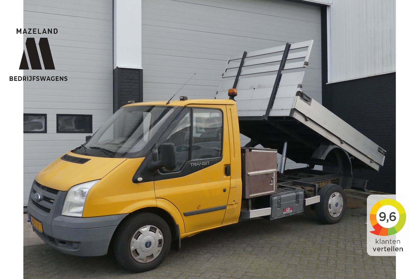 Ford Transit - 300M 2.2 TDCI Kipper - Radio - Trekhaak - € 5.900,- Excl. - AutoWereld.nl