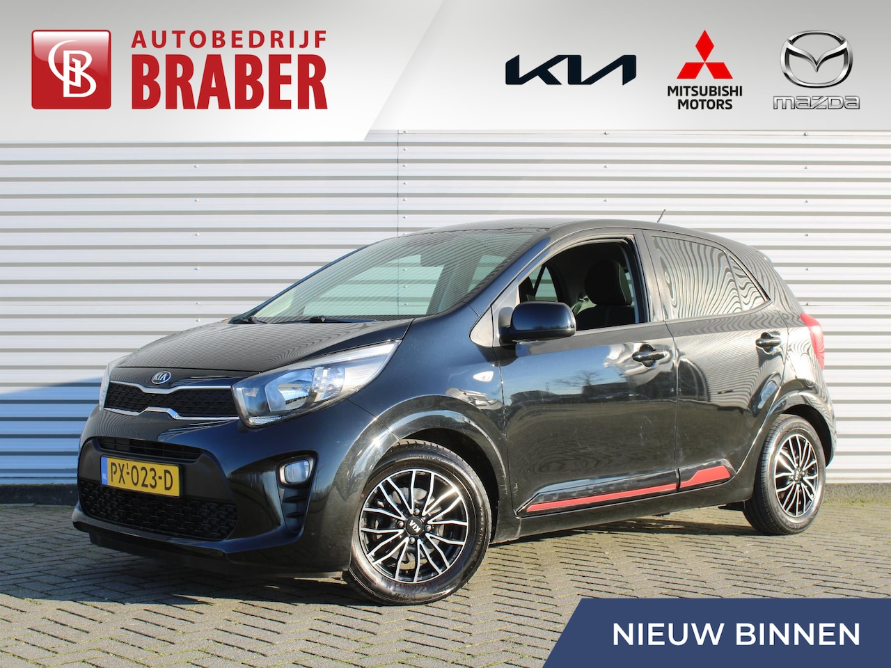 Kia Picanto - 1.0 CVVT ComfortLine | 14" LM | Airco | Bluetooth | Lichtsensor | Elektr. ramen v+a | - AutoWereld.nl