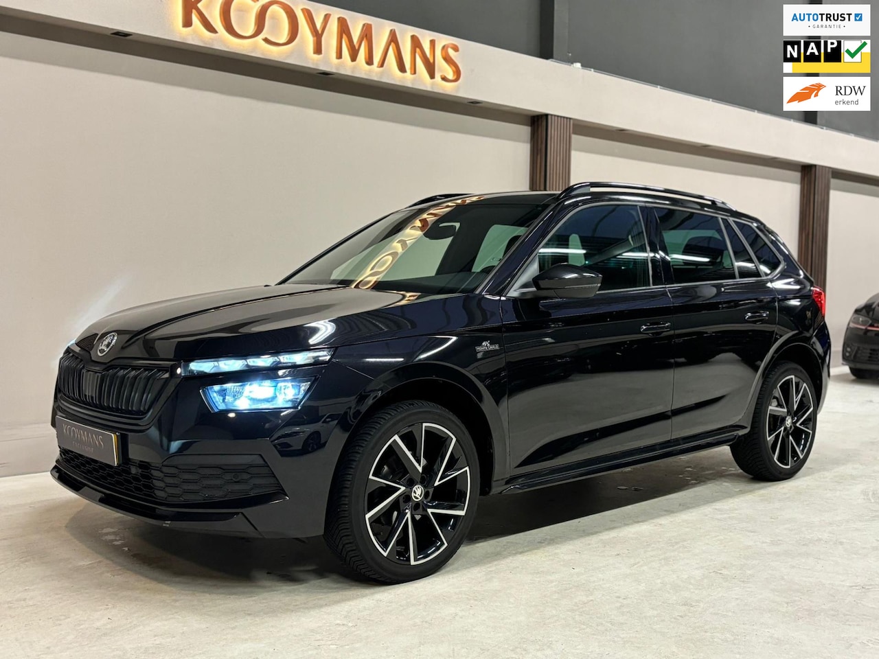 Skoda Kamiq - 1.5 TSI ACT Sport Business MONTE CARLO/CAMERA/VIRTUEL/LED/CARPLAY/ACC - AutoWereld.nl