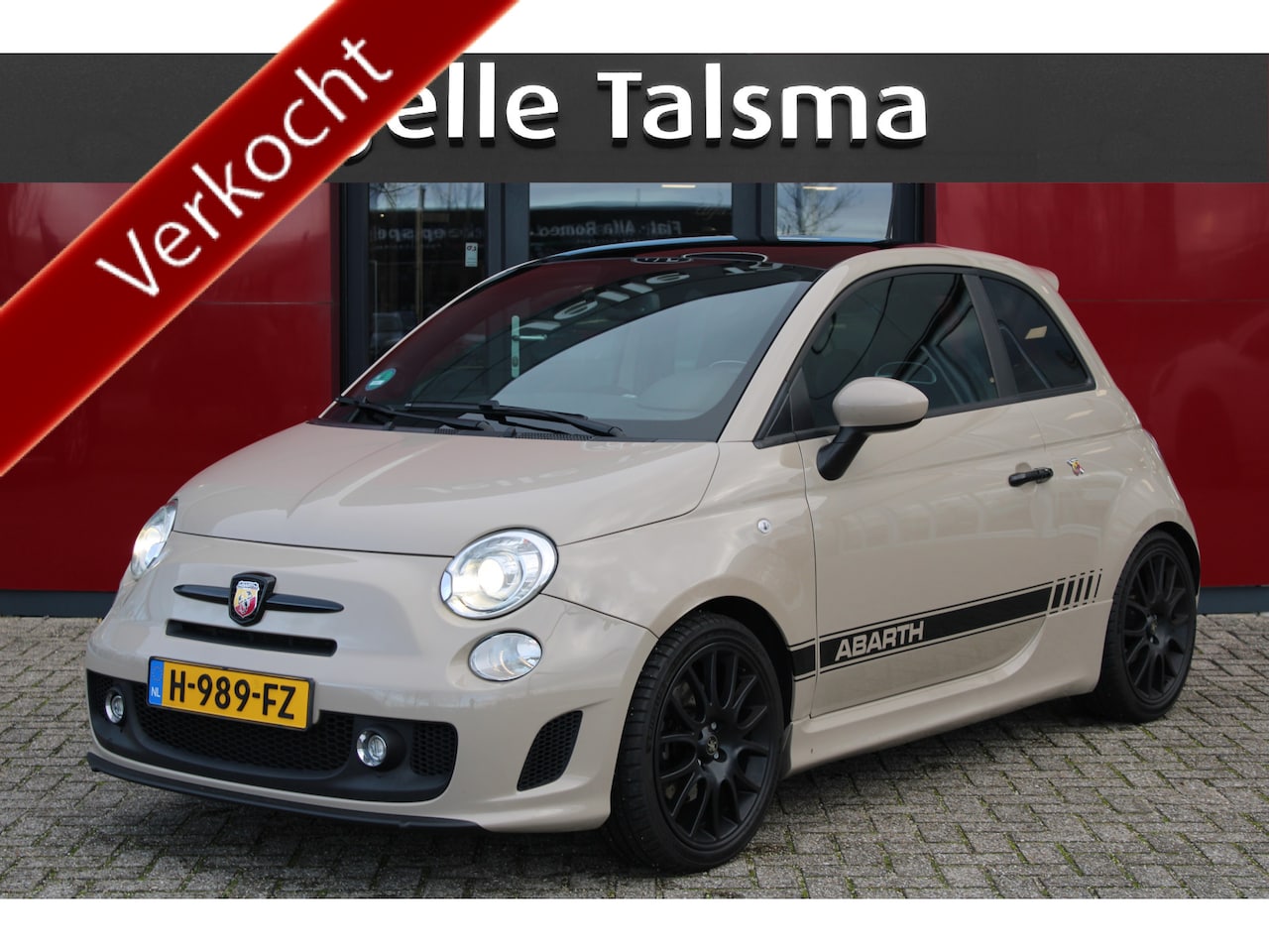 Abarth 500 - 1.4 T-Jet Abarth Elaborabile | Lederen Bekleding | Climate Control | 17" Lichtmetalen Velg - AutoWereld.nl