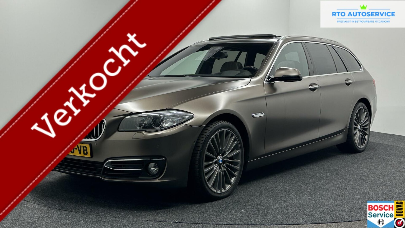 BMW 5-serie Touring - 535xd High Executive|H&K|HUD|Pano|Trekhaak|Leer|Unieke Kleur|Stoel/Stuurverwarming| - AutoWereld.nl