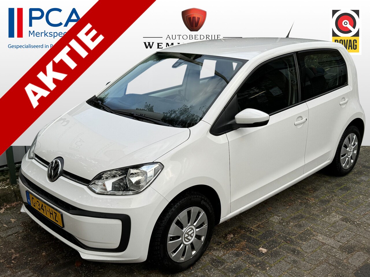 Volkswagen Up! - 1.0 BMT move up! Airco/El.ramen/5-Deurs/Cruise control - AutoWereld.nl