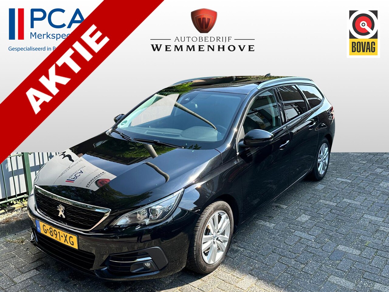 Peugeot 308 SW - 1.5 BlueHDi 131PK Blue Lease Executive Nw model/Airco-Ecc/Alu wielen/Navi/Cruise - AutoWereld.nl