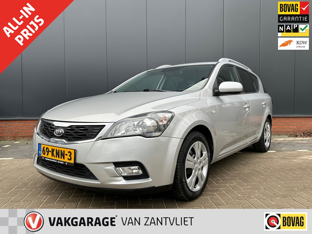 Kia Cee'd - 1.4 CVVT Seven Business 1.4 CVVT Seven Business (12 mnd BOVAG garantie) - AutoWereld.nl