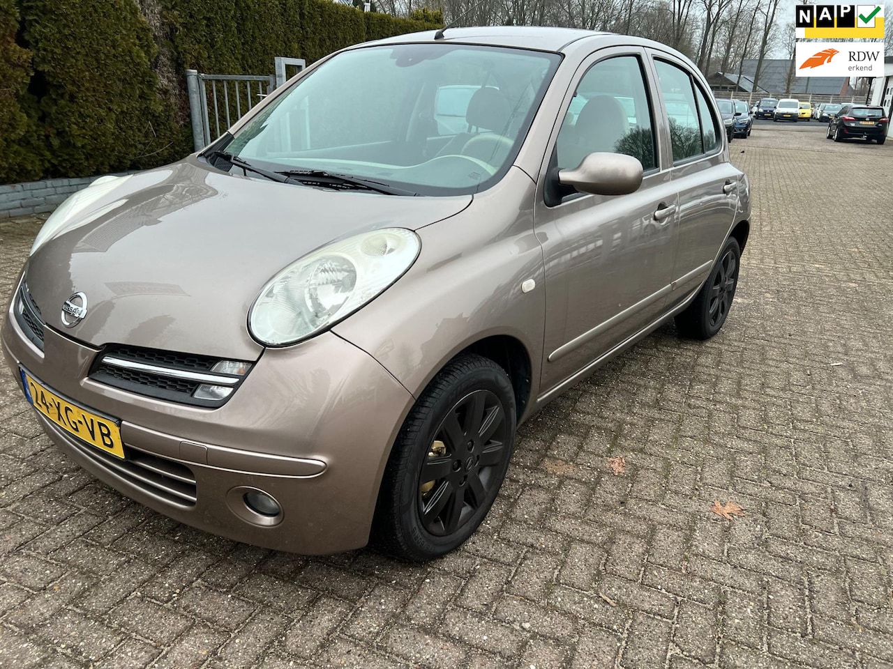 Nissan Micra - 1.2 5-DRS Acenta ECC LMV PDC TREKHAAK NAP - AutoWereld.nl