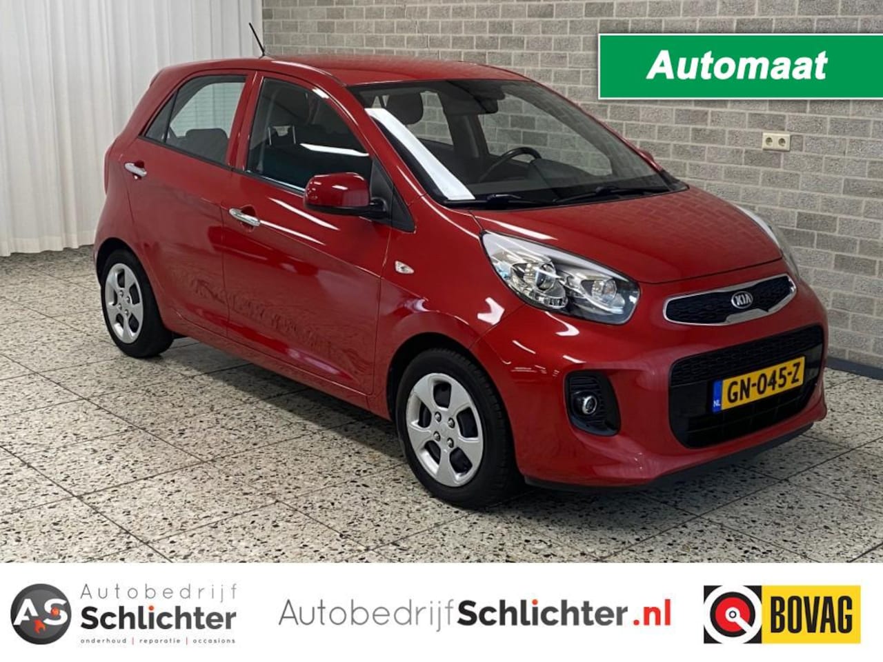 Kia Picanto - 1.2 DynamicLineAUTOMAAT/Cruise/ECC/Radio-CD/EL-Ramen - AutoWereld.nl